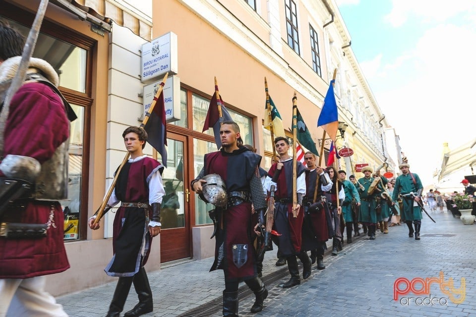 Paradă de prezentare şi deschiderea oficială al Zilelor Cetăţii, Oradea