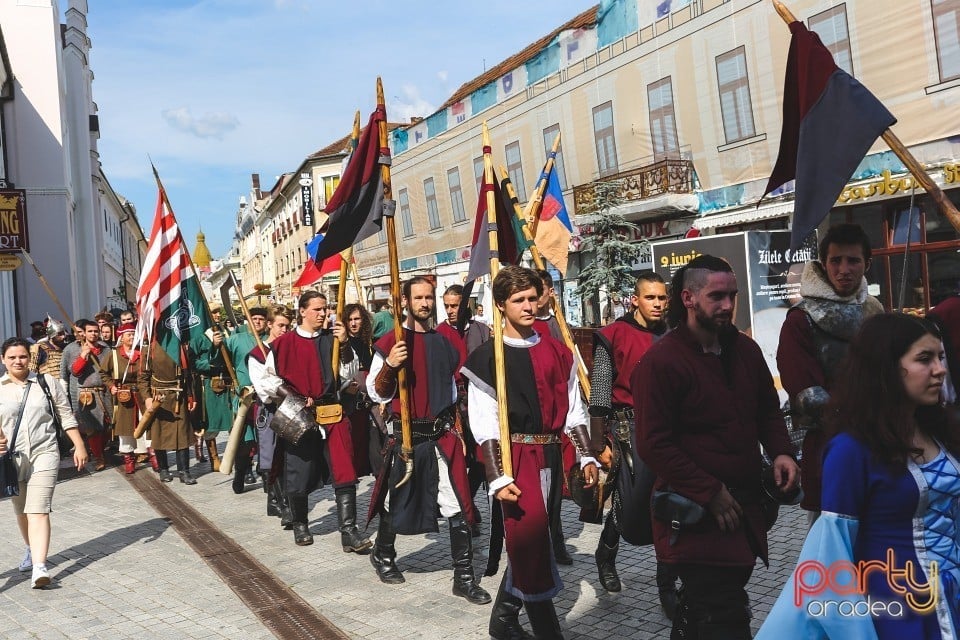 Paradă de prezentare şi deschiderea oficială al Zilelor Cetăţii, Oradea