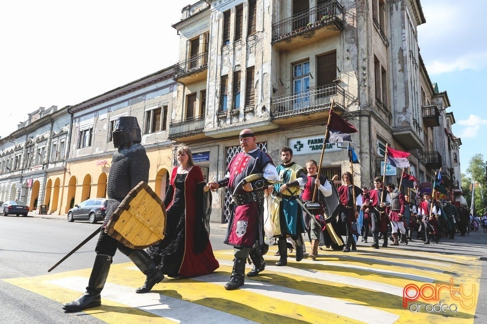 Paradă de prezentare şi deschiderea oficială al Zilelor Cetăţii, Oradea