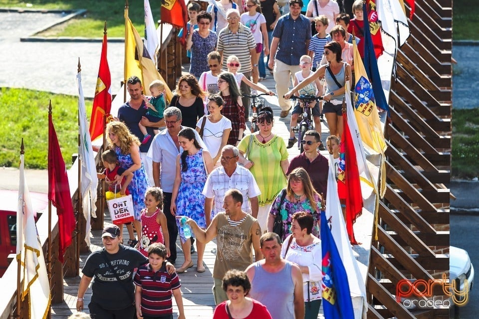 Paradă de prezentare şi deschiderea oficială al Zilelor Cetăţii, Oradea