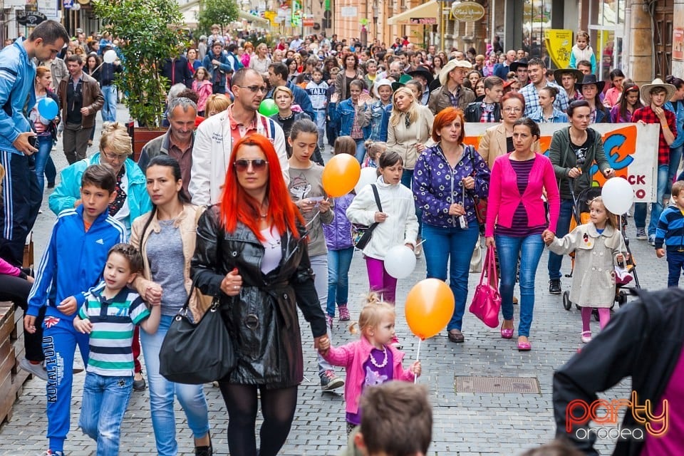 Paradă de ziua copiilor, Oradea