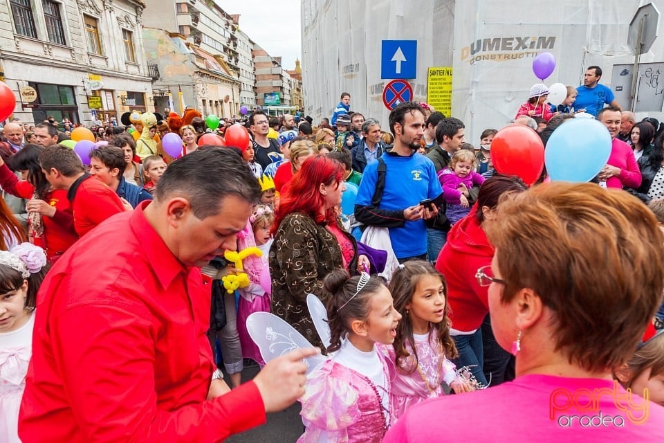 Paradă de ziua copiilor, Oradea