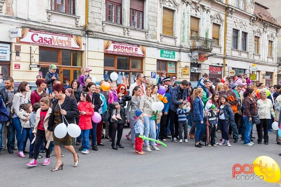 Paradă de ziua copiilor, Oradea