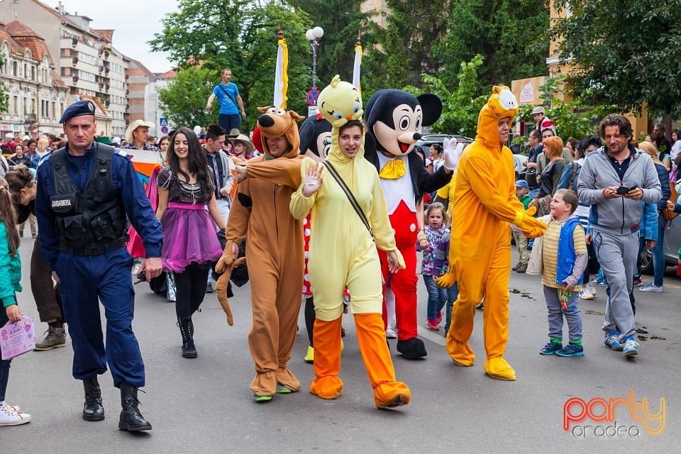 Paradă de ziua copiilor, Oradea