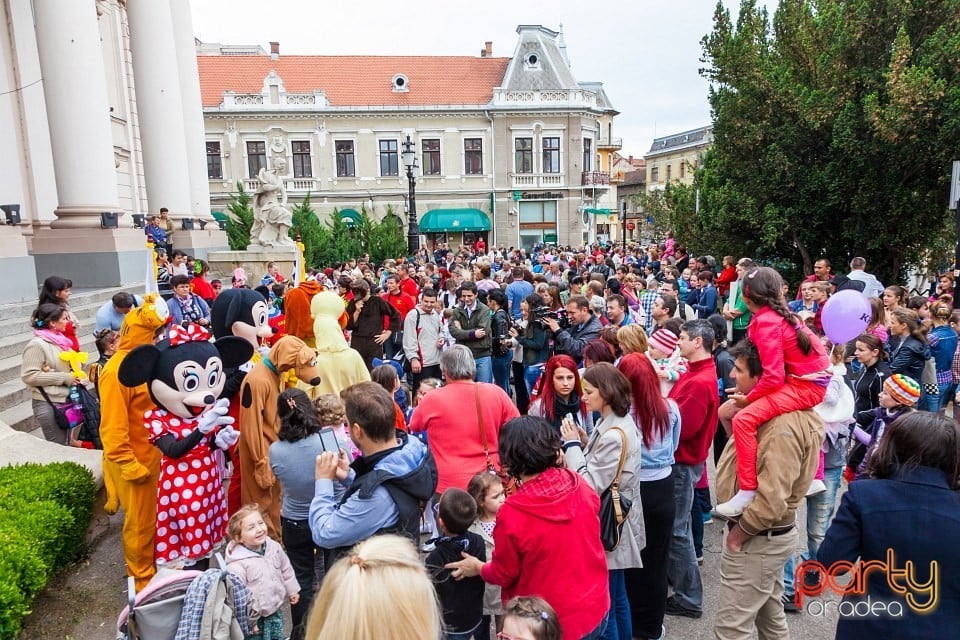 Paradă de ziua copiilor, Oradea