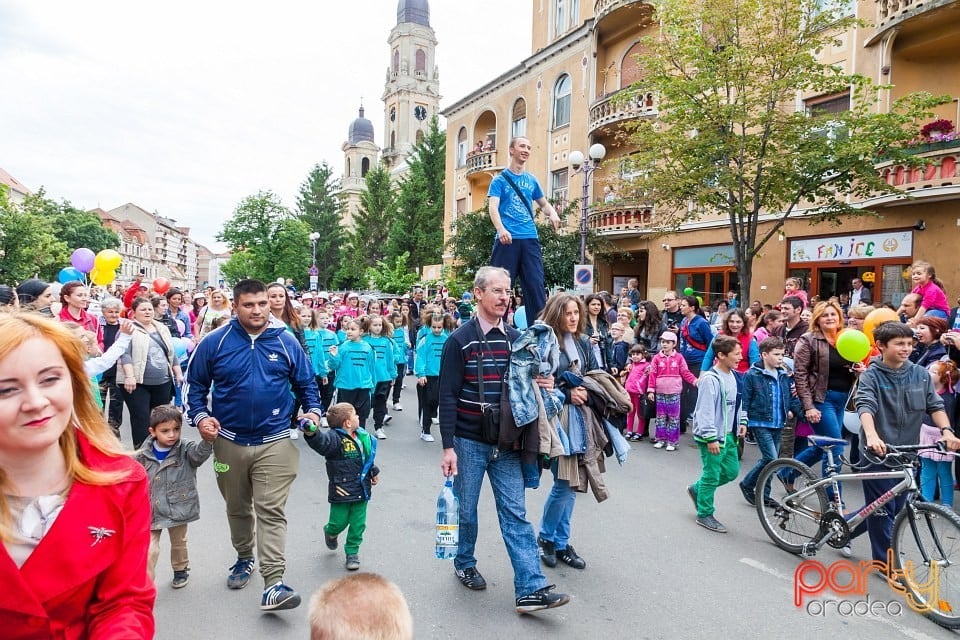 Paradă de ziua copiilor, Oradea