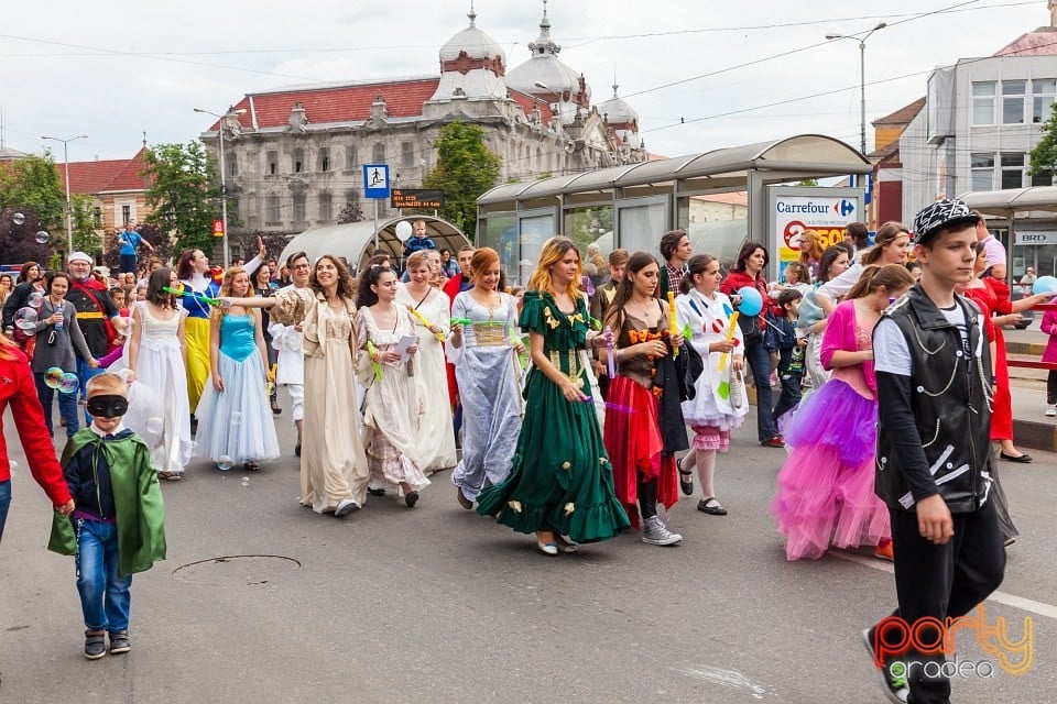 Paradă de ziua copiilor, Oradea