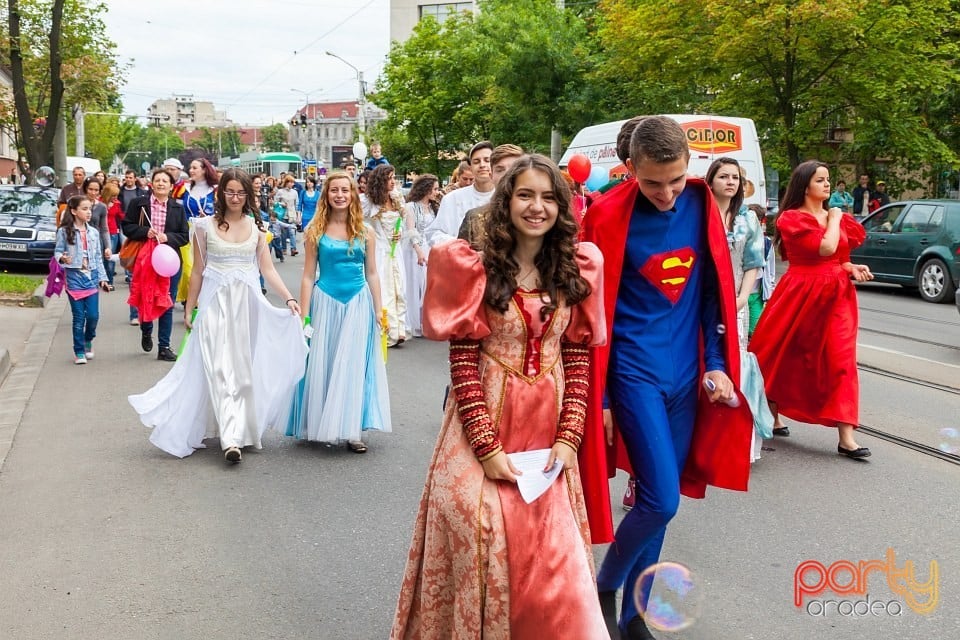 Paradă de ziua copiilor, Oradea