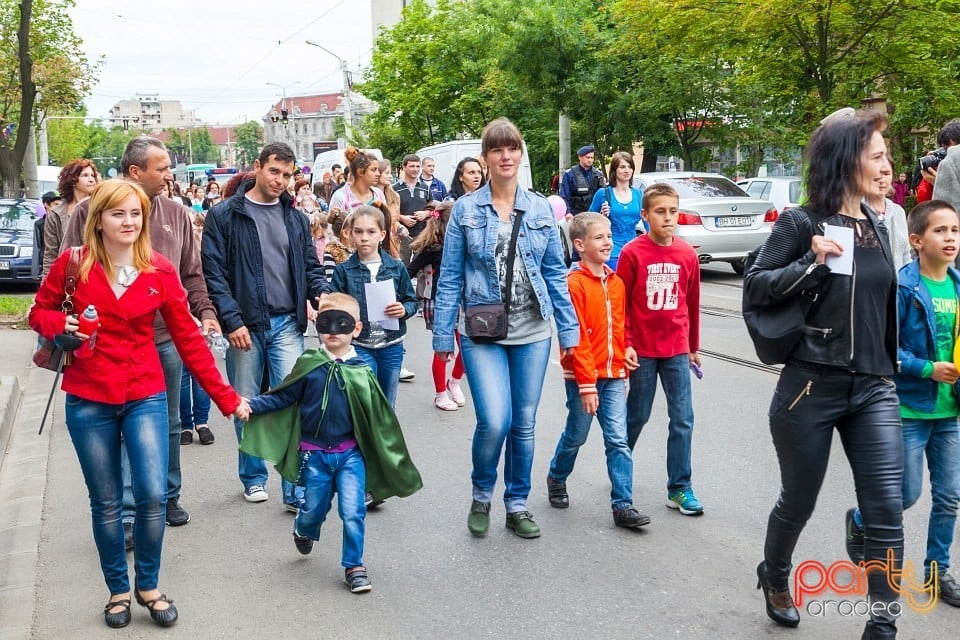 Paradă de ziua copiilor, Oradea