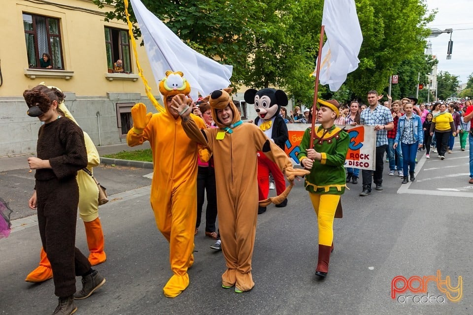 Paradă de ziua copiilor, Oradea