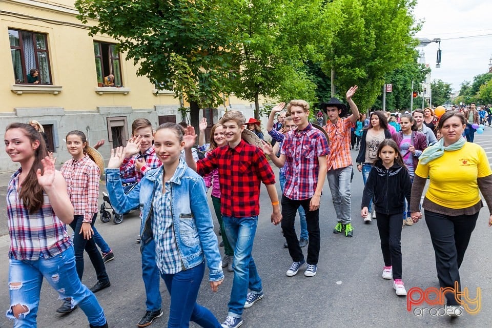 Paradă de ziua copiilor, Oradea