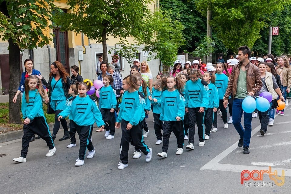 Paradă de ziua copiilor, Oradea