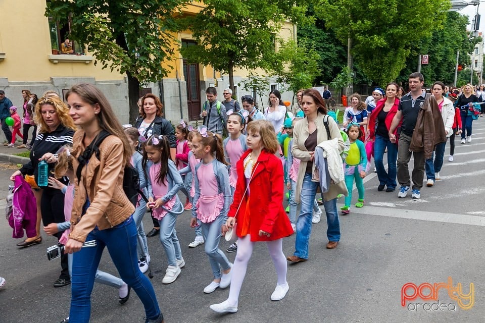 Paradă de ziua copiilor, Oradea