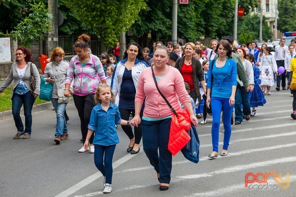 Paradă de ziua copiilor, Oradea