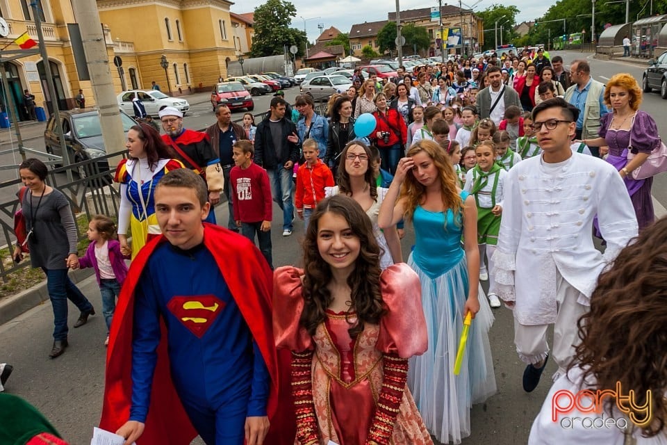 Paradă de ziua copiilor, Oradea