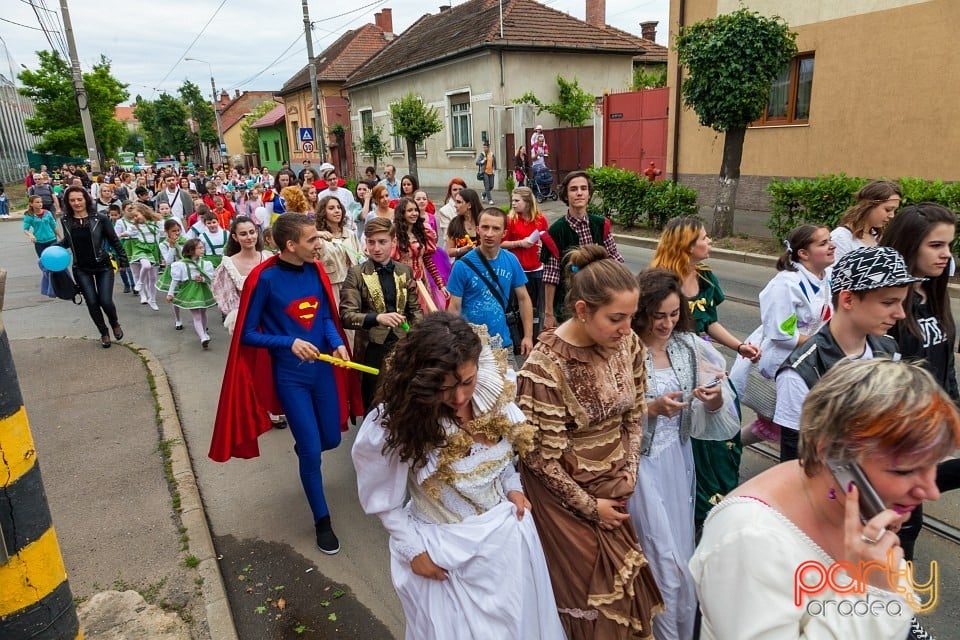 Paradă de ziua copiilor, Oradea