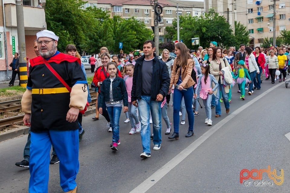 Paradă de ziua copiilor, Oradea