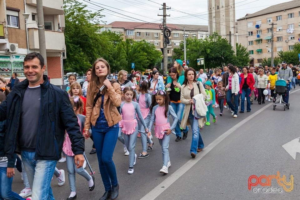 Paradă de ziua copiilor, Oradea