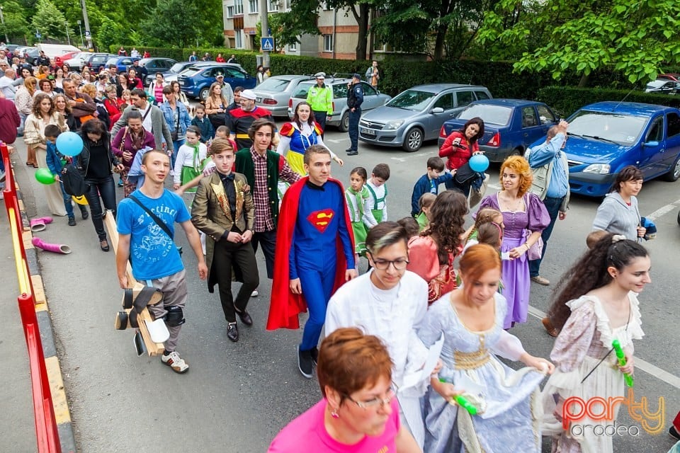 Paradă de ziua copiilor, Oradea