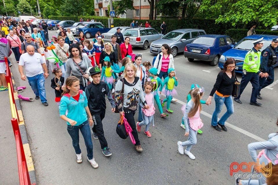 Paradă de ziua copiilor, Oradea