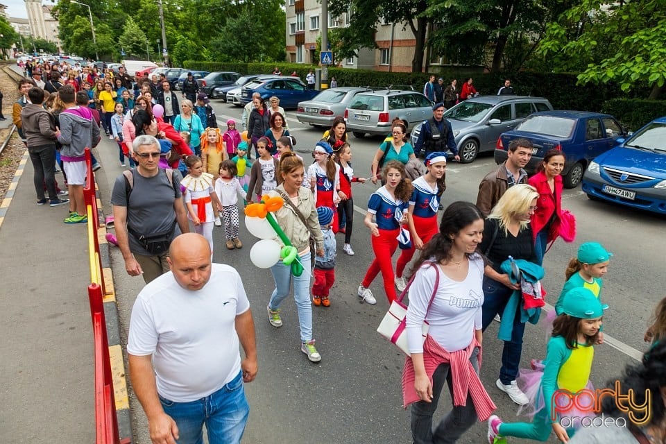 Paradă de ziua copiilor, Oradea