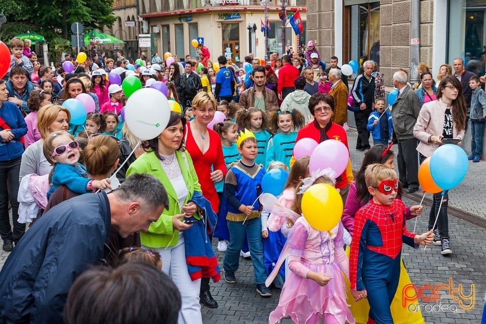 Paradă de ziua copiilor, Oradea