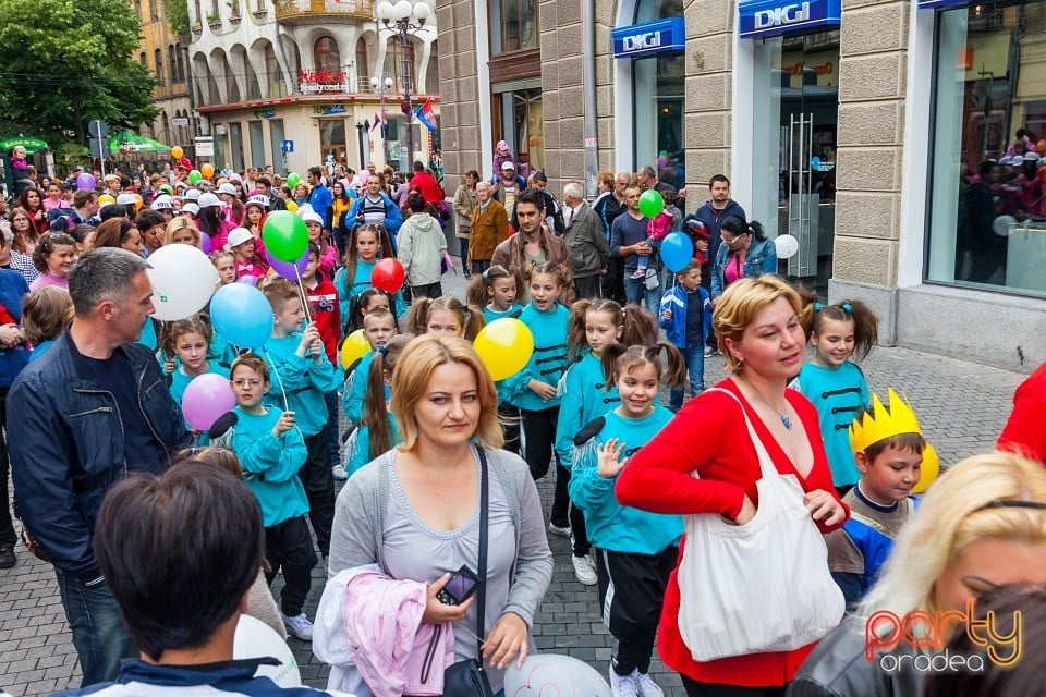 Paradă de ziua copiilor, Oradea