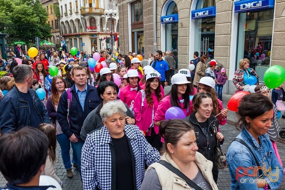 Paradă de ziua copiilor, Oradea