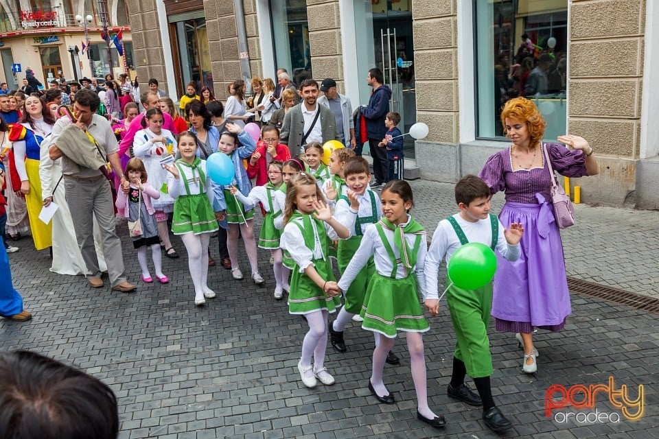 Paradă de ziua copiilor, Oradea