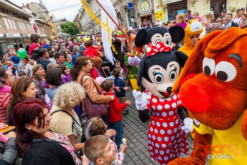 Paradă de ziua copiilor, Oradea