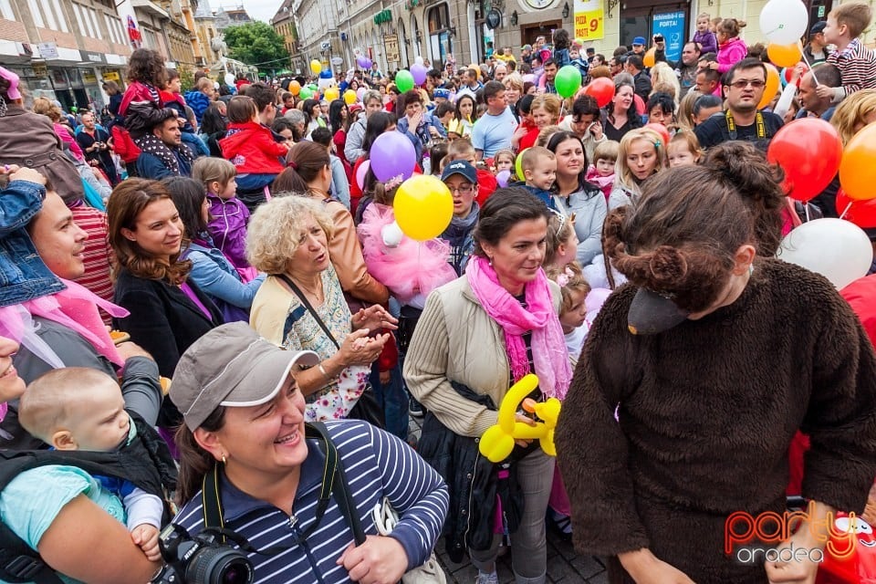 Paradă de ziua copiilor, Oradea