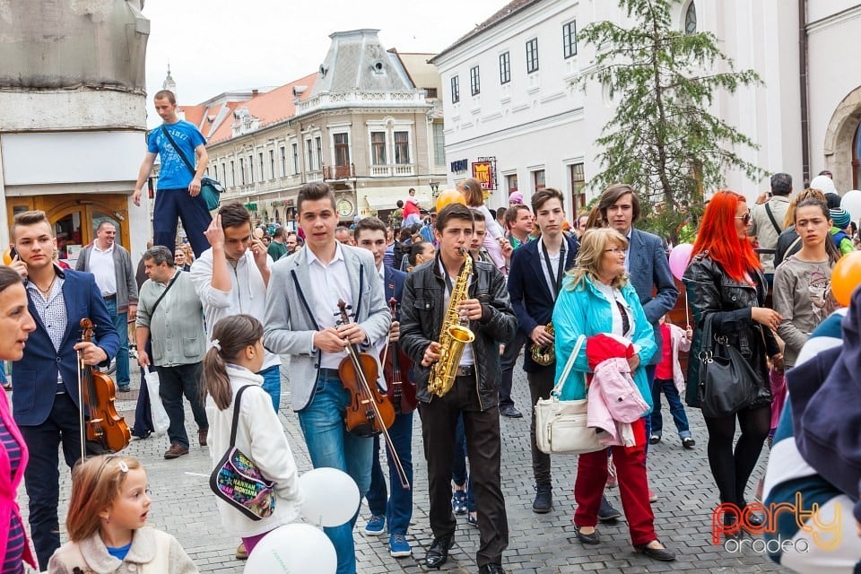 Paradă de ziua copiilor, Oradea