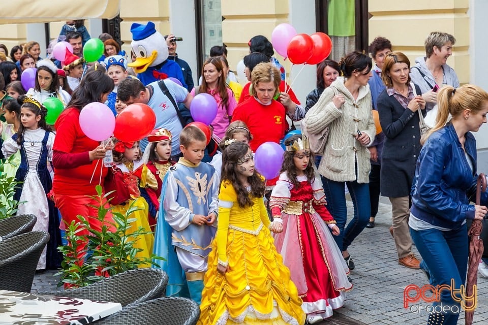 Paradă de ziua copiilor, Oradea