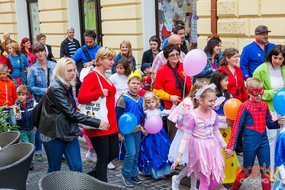 Paradă de ziua copiilor, Oradea