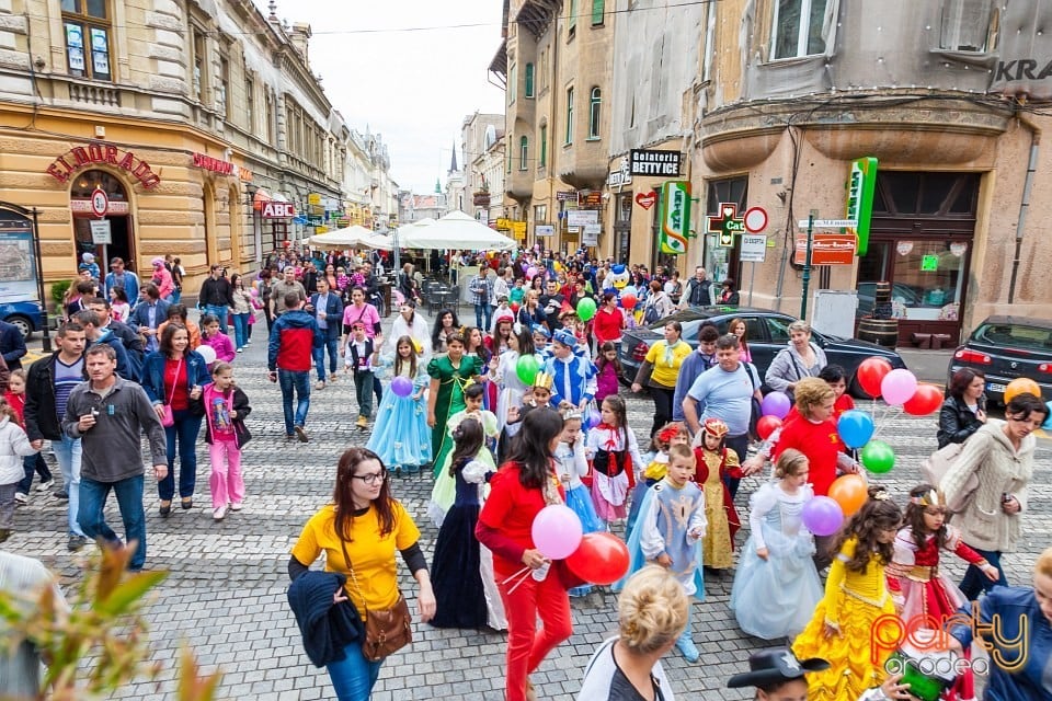 Paradă de ziua copiilor, Oradea