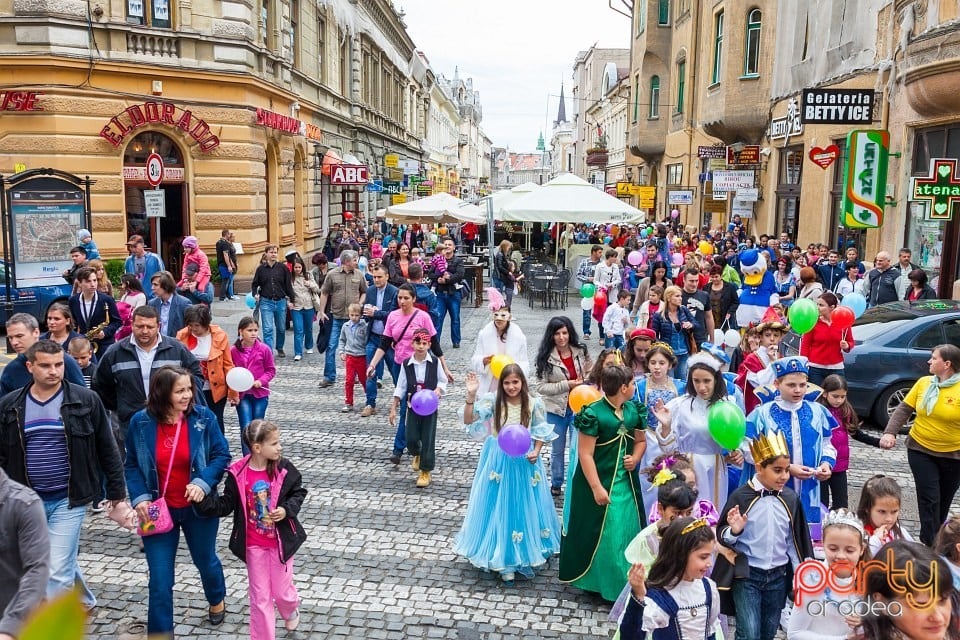 Paradă de ziua copiilor, Oradea