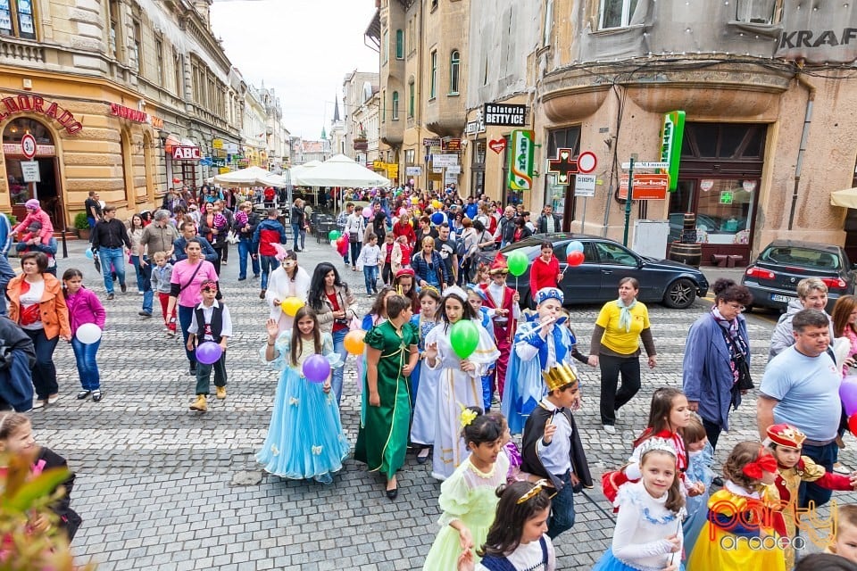 Paradă de ziua copiilor, Oradea