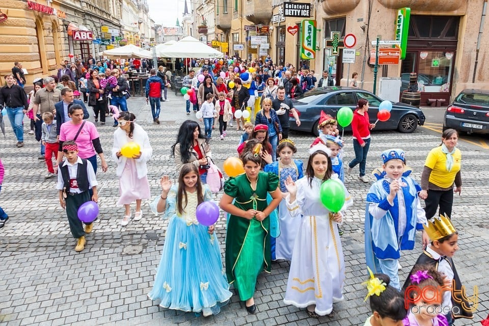 Paradă de ziua copiilor, Oradea