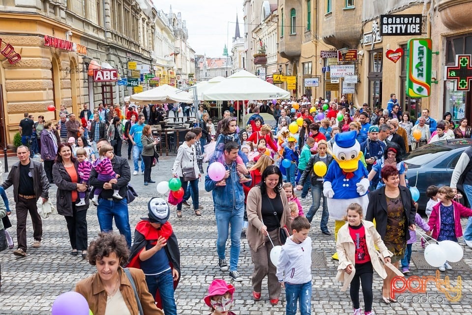 Paradă de ziua copiilor, Oradea