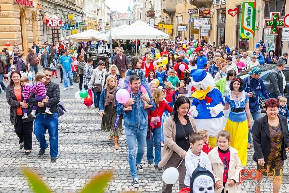 Paradă de ziua copiilor, Oradea