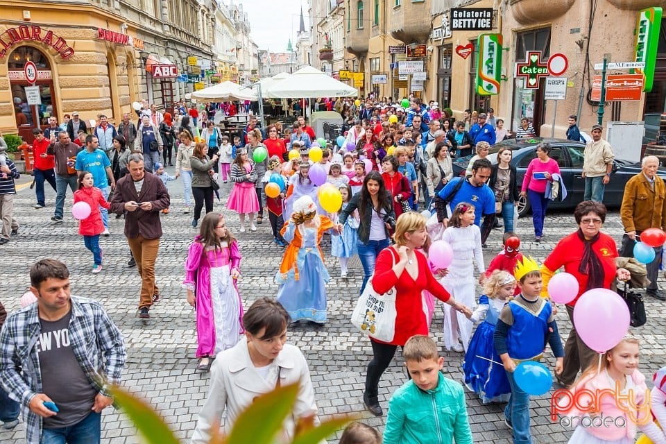 Paradă de ziua copiilor, Oradea