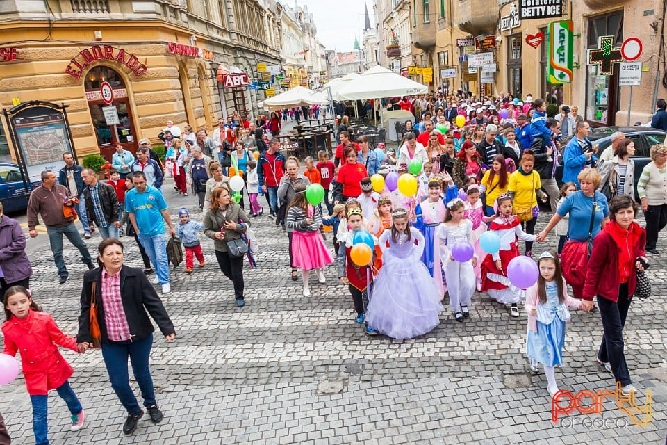 Paradă de ziua copiilor, Oradea