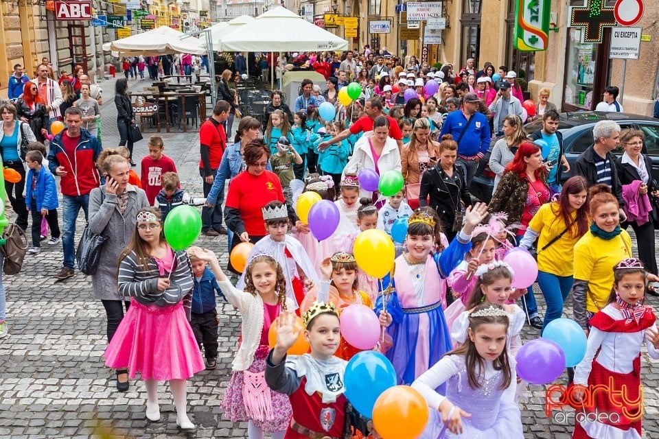 Paradă de ziua copiilor, Oradea