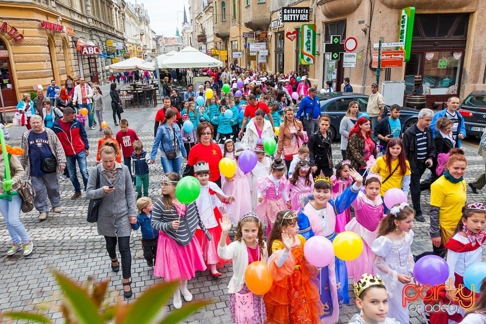 Paradă de ziua copiilor, Oradea