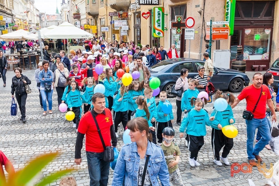 Paradă de ziua copiilor, Oradea