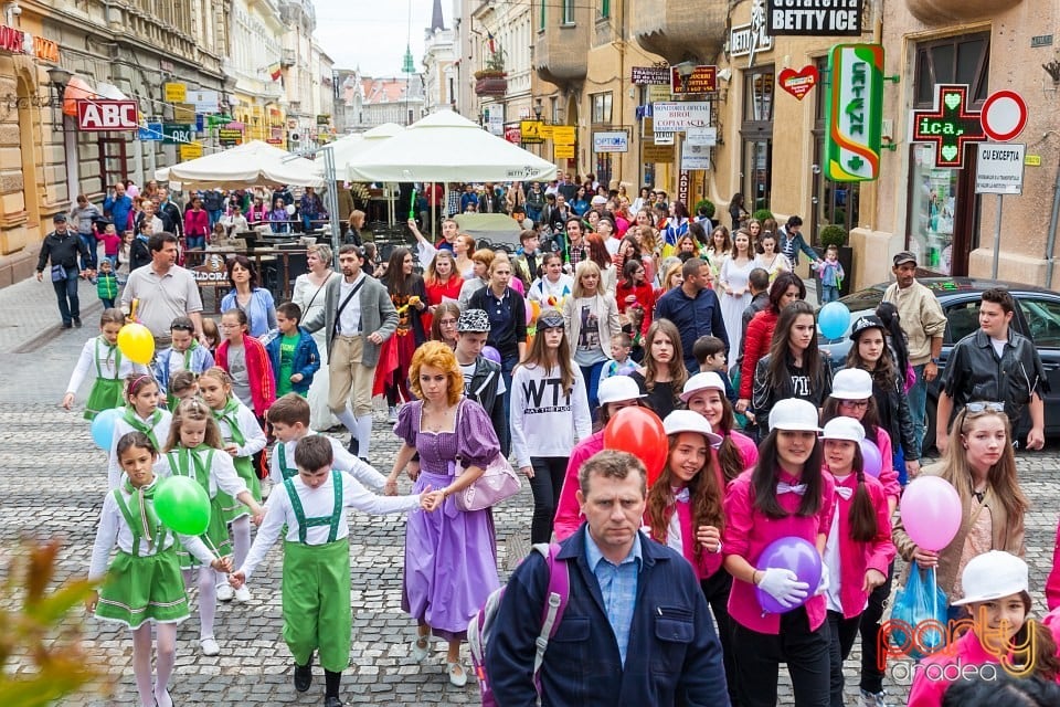 Paradă de ziua copiilor, Oradea