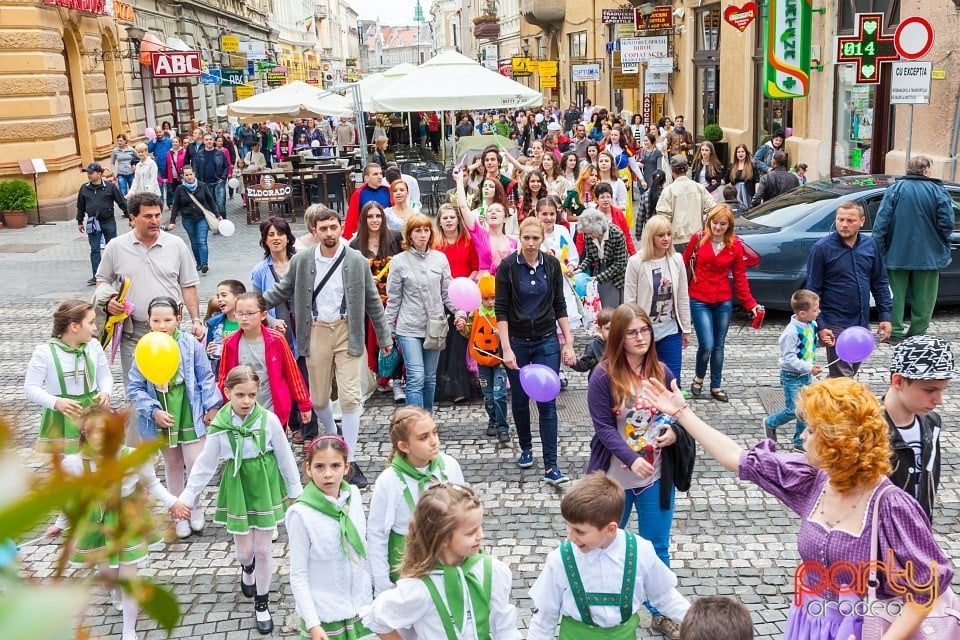 Paradă de ziua copiilor, Oradea