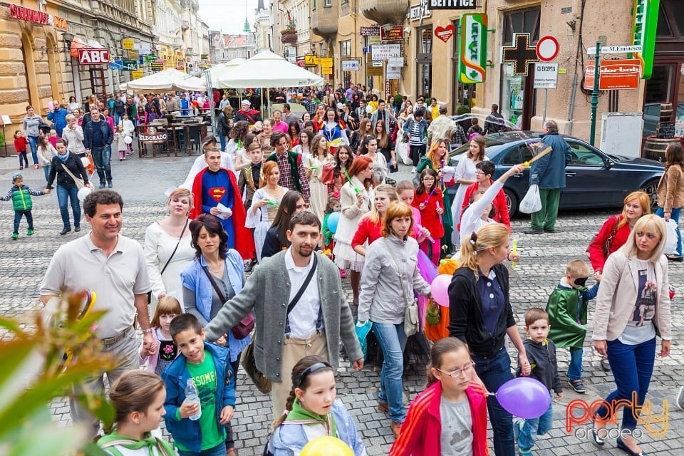 Paradă de ziua copiilor, Oradea