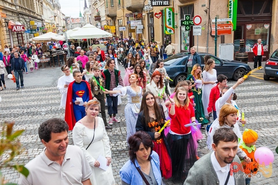 Paradă de ziua copiilor, Oradea