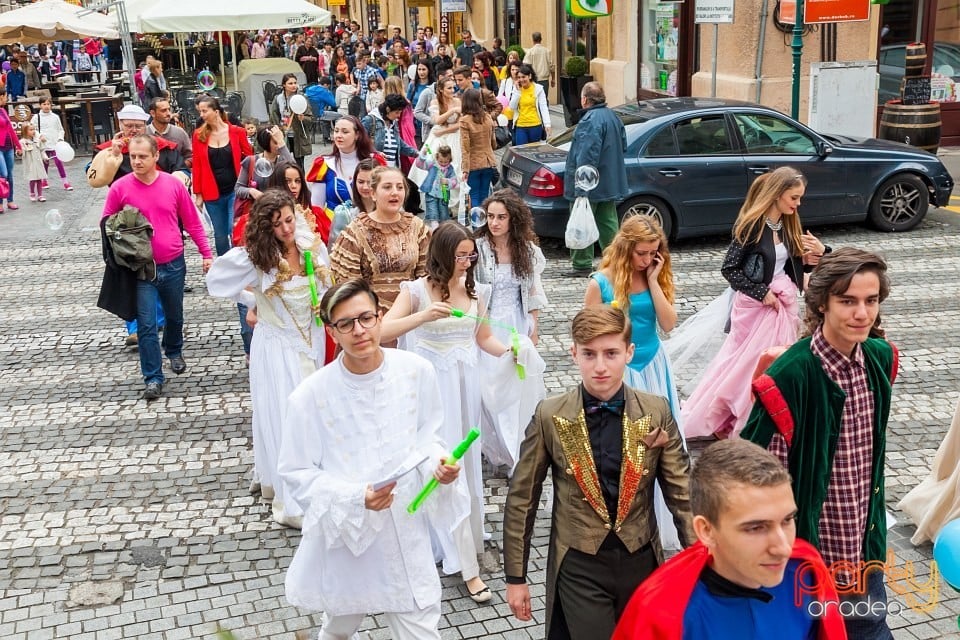 Paradă de ziua copiilor, Oradea